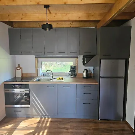 Letniskowy Brazowy -caloroczny Holiday home
