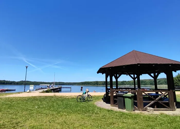 Letniskowy Brązowy -całoroczny Dom wakacyjny *